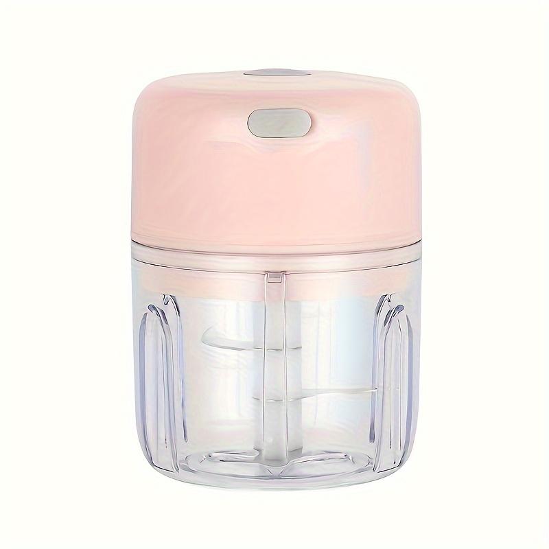 100/250 ml Mini Elektrisk Hvitløkshakker Grønnsak Chili Kjøtt Ingefær Mosermaskin Stødig Holdbar USB-lading Blenders Kjøkken