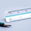 Bing Xiaowan 30cm Triangular Scale Ruler