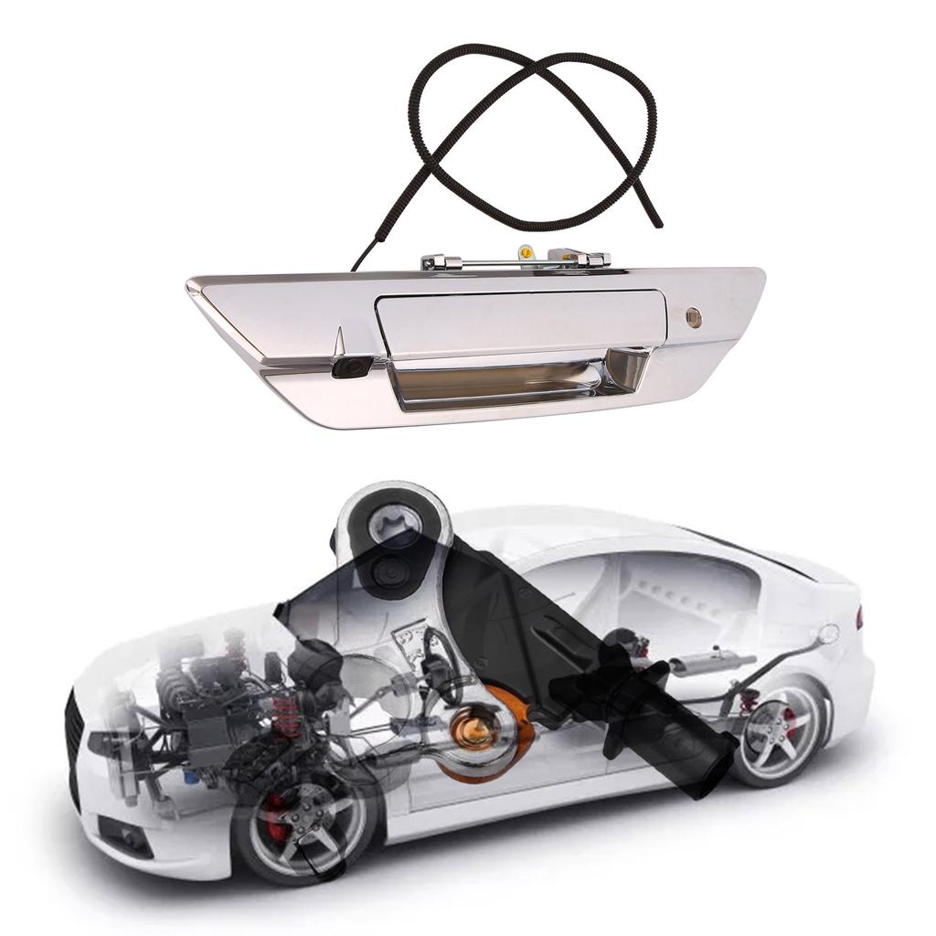 Auto Car Rear Tailgate Handle Backup Camera Compatible-For SR5 M80 2016-2018 69090-0K350 Rear-View Image Reverse Camera