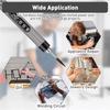 ABBP-3X Mini Cordless Soldering Iron Kit USB Portable Soldering Iron With LCD Adjustable Temperature Soldering Kit Gray