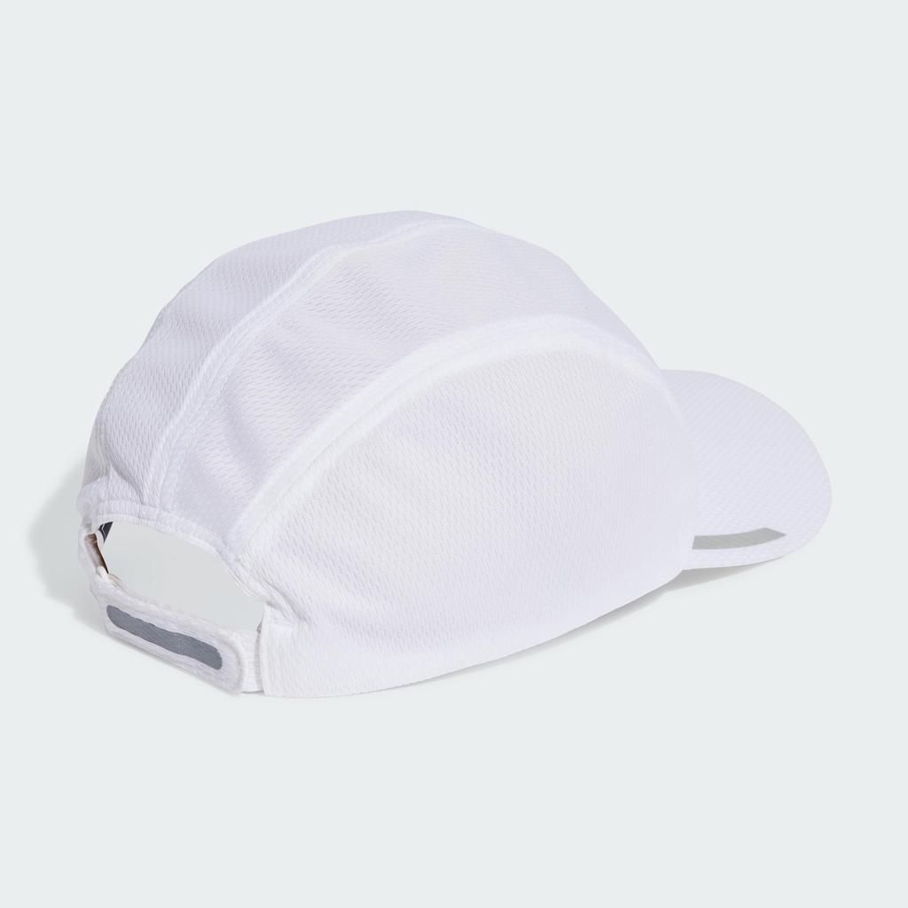 Adidas Running AEROREADY Mesh Cap Silver Size cm Cap, 4-Panel EBB16, Men's, White/Reflective (HR7053), 57.0-60.0