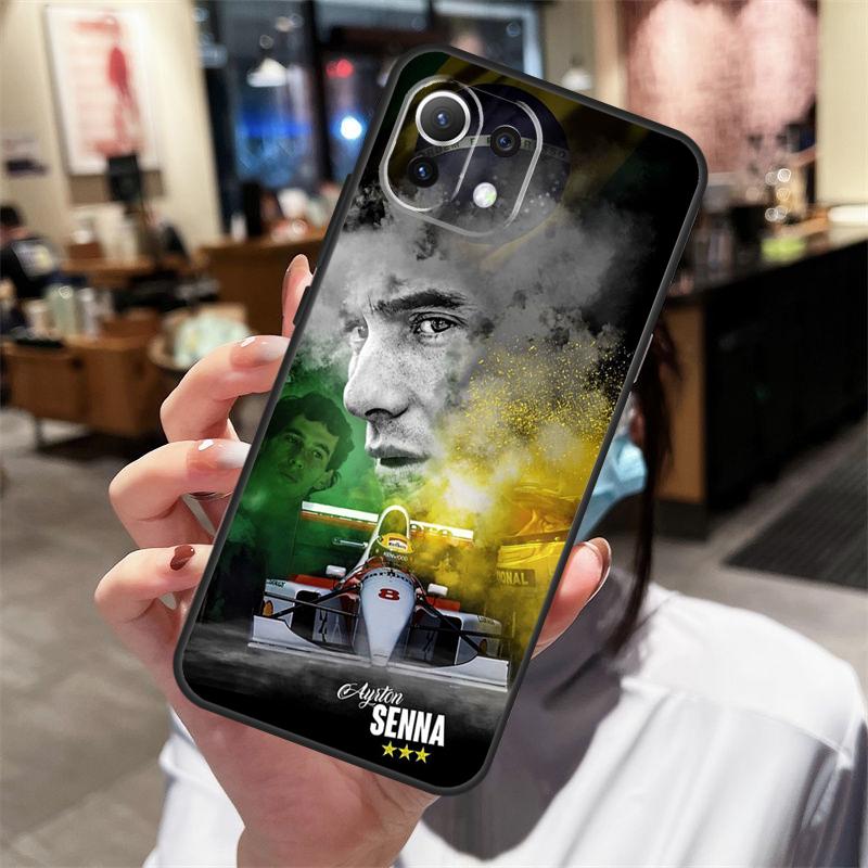 Ayrton Senna Hülle Für Xiaomi 15T Pro 14T 13T 15 14 Ultra 17 Pro Max POCO X7 X3 X5 X6 F5 F6 F7 Pro Abdeckung
