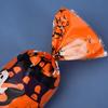 50PCS Pack Halloween Candy Bag Assorted Styles Pumpkin Ghost Bat Halloween Party Supplies Trick or Treat Gift Goodie Bag