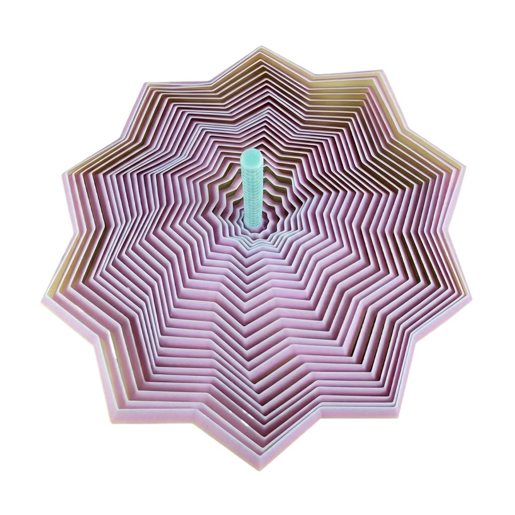 3D Printing Hexagonal Sensory Stress Relief Star, A Stress Relieving Toy And An Educational Toy.