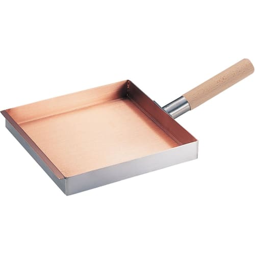 Fujinos Royal Series Commercial Omelet Pot (Copper), 23cm, XED-230