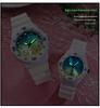 Sanda Fashion Couple Watches: Fresh, Versatile, Waterproof, Night Vision Luminous Style for Men & Women