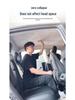 Suede Nano Sunshade for 25 Luxgen N7 Models - 3rd Gen Electrostatic Sunroof Ice Shield