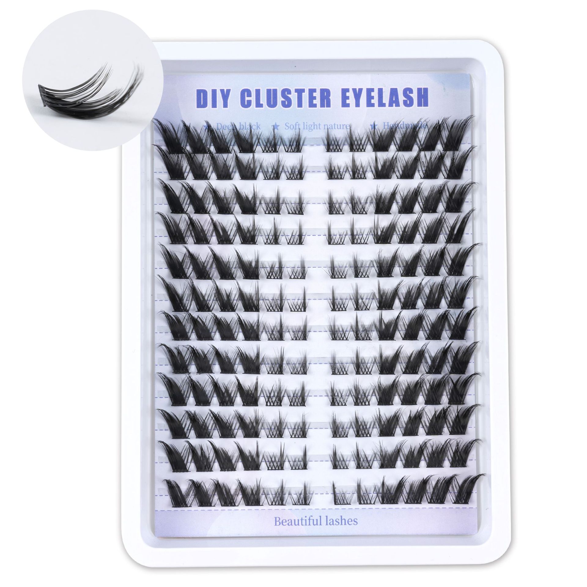 

1pc Realistic Eyelashes, 12 Rows, Large Capacity, Thick and Natural, Comfortable to Wear