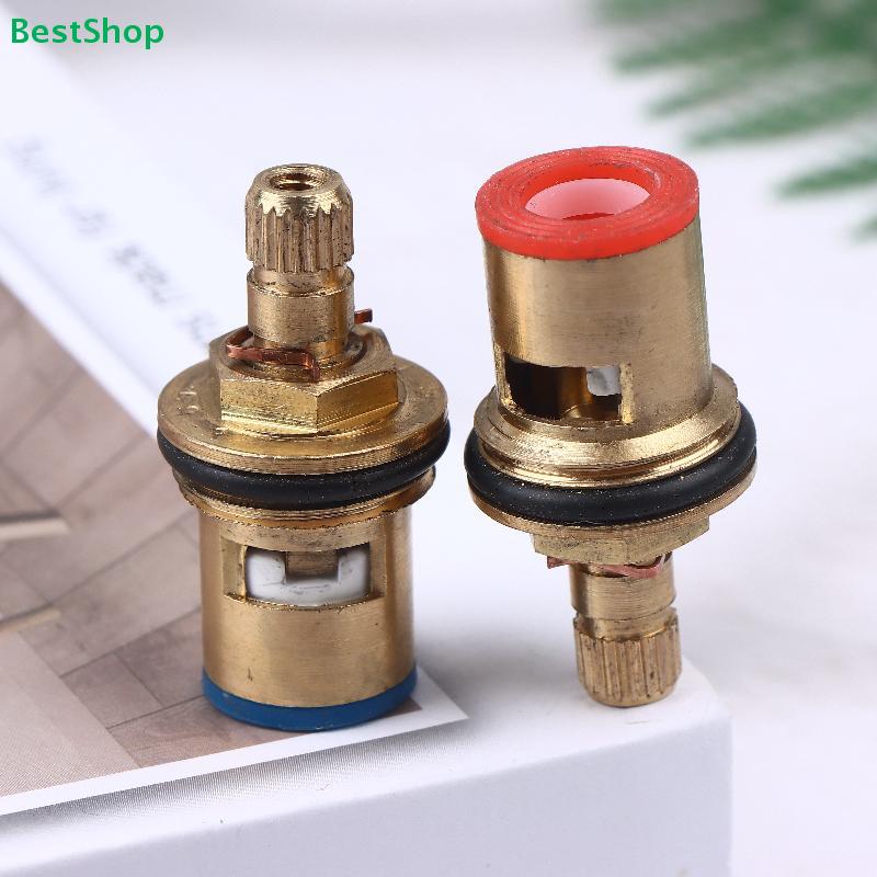 All-Copper Faucet Valve Core | Bi-Directional Brass Cartridge Replacement for Bathroom/Kitchen Faucets