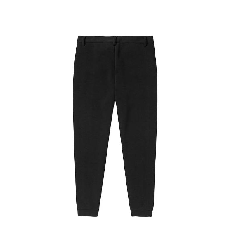 Mizuno Warm Mid Waist Loose Fit Elastic Cuffed Knit Sports Pants Men Pants Black D2CD15D1-09
