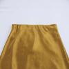 2025 Spring European & American Style Women's Fashion Fishtail Satin Midi Skirt