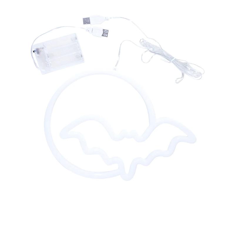 1 Stück Neonschilder, LED-Neonlichter, Neonschild für die Wand, USB/Batterie, LED-Neonschild für Wanddekoration, Geschenk, Bar, Halloween