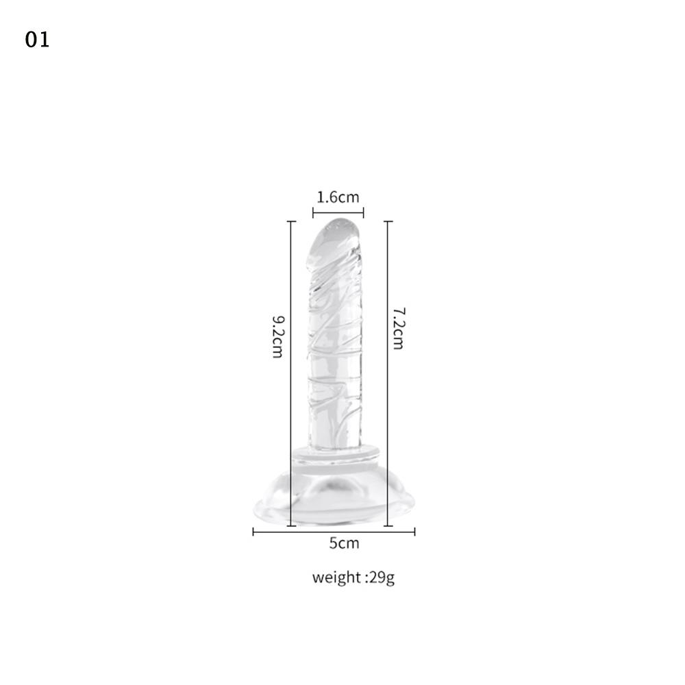 Transparent Glass Dildo, Realistic Penis for Women, Automatic Masturbator Sex Toy, Adult Erotic Product