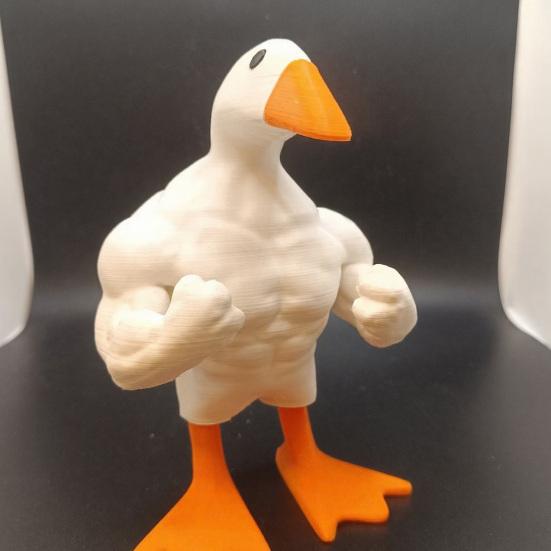 Funny Magnetic Duck Ornament with Suction Cup Mini Resin Prank Figurine for Desk Office Garden Cute Quirky Duck Figure Unique Gift for Coworkers