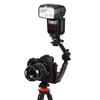 L Shaped Flash Bracket Holder Hot Shoe Mount for Flashlight DV Camcorder 120 135 Film Camera