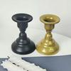 2 -Headed Candle Stand DIY Art Candlestick Candle Holder Retro Metal Candle Holders for Home Decor Wedding Tape Candle Holder Ornament Festival Gifts