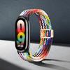 Nylon Braided Band for Xiaomi Watch 10/9/8 Magnetic Loop Band for Miband 10 9 8 NFC Sport Bracelet Smartwatch Replacement