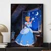 Disney 5D Diamond Painting Kit Cinderella Wishing Home or Office Home Decor Art Diamond Painting Kit