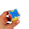 Six-Sided 3D Maze Cube, Transparent Rolling Ball Puzzle For Focus Training, Portable Mini Logic Game & Anti-Anxiety Fidget Toy