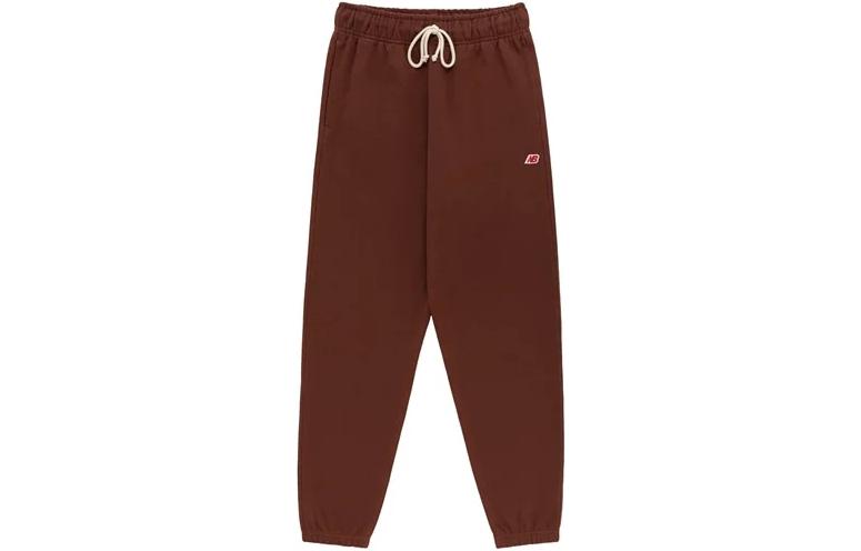 New Balance Teddy Made Sports Pants Men s Brown Moderate MP21547-ROK L