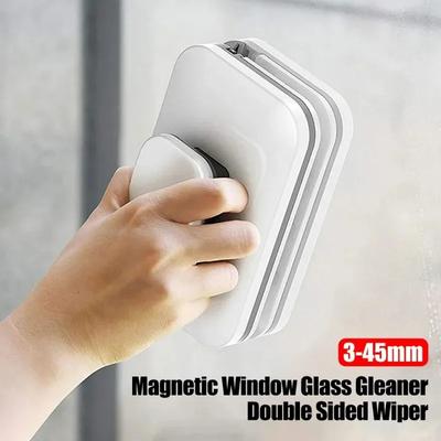 Glass Wiper Wash Magnetic Window Double Sided Cleaning Brush Household Magnetic Brush for Washing Windows Home Cleaning Tool New