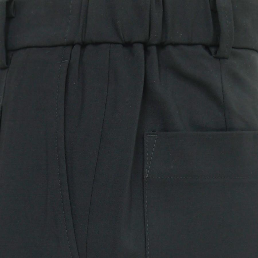 SIEG Volume Tapered One-Pleat Setup Pants Black (Pjfah4236)