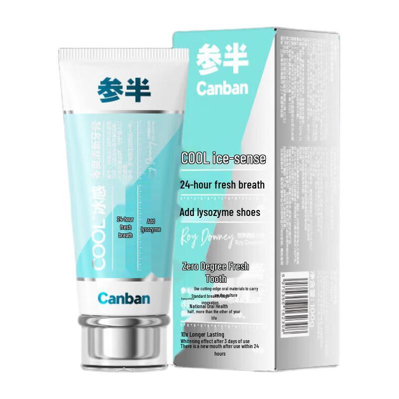 

Canban Zero-Degree Fresh Fluoride Toothpaste