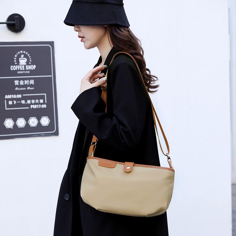 Contrast Women's Bag Large Capacity Hobo Bag Crossbody Bag Lightweight Shoulder Bag Mother Bag