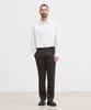 STCO Italy Fabio Linen & Wool Formal Pants_Brown (Classic Fit)_Sslwb95Csh