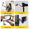 Dual-Sided Magnetic Phone Holder: Aluminum Alloy Multi-Functional Desk & Gym Tripod