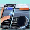 Portable Magnetic Car Phone Holder With Adjustable Clamp For Navigation And Stability
