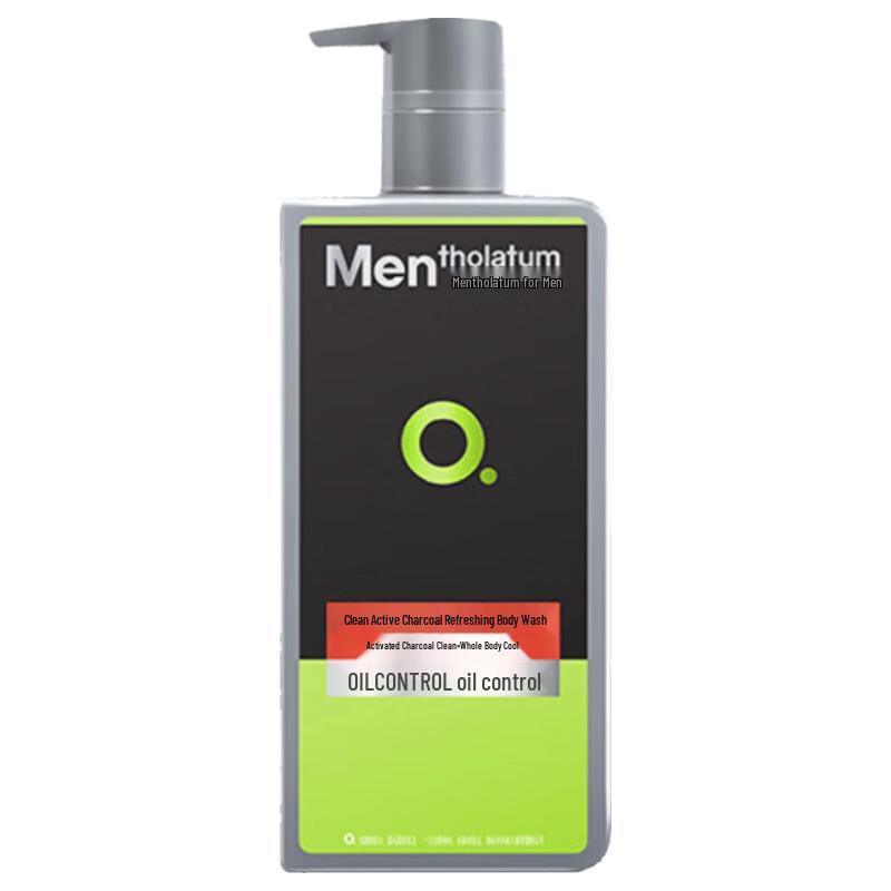 Mentholatum Men s Activated Charcoal Deep Cleansing Shower Gel