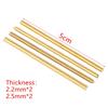 4 Pezzi Rivetti in Barra di Rame H62 da 2,2 mm e 2,5 mm per Coltello Victorinox da 91 mm Accessori di Sostituzione Sak