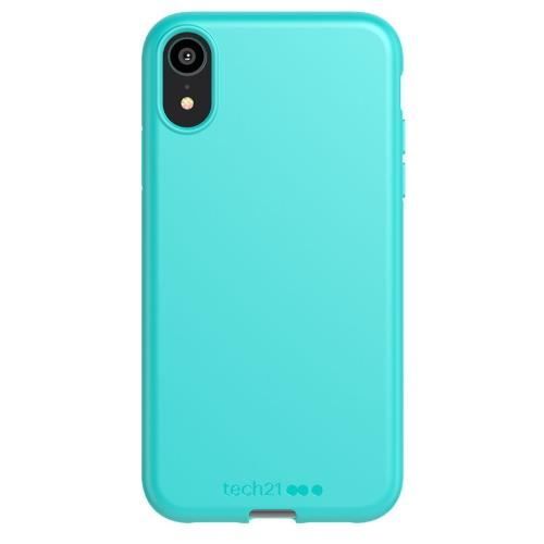 Housse - DIVERSE - Tech21 Studio Colour - Turquoise - Compatible iPhone XR - Protection optimale