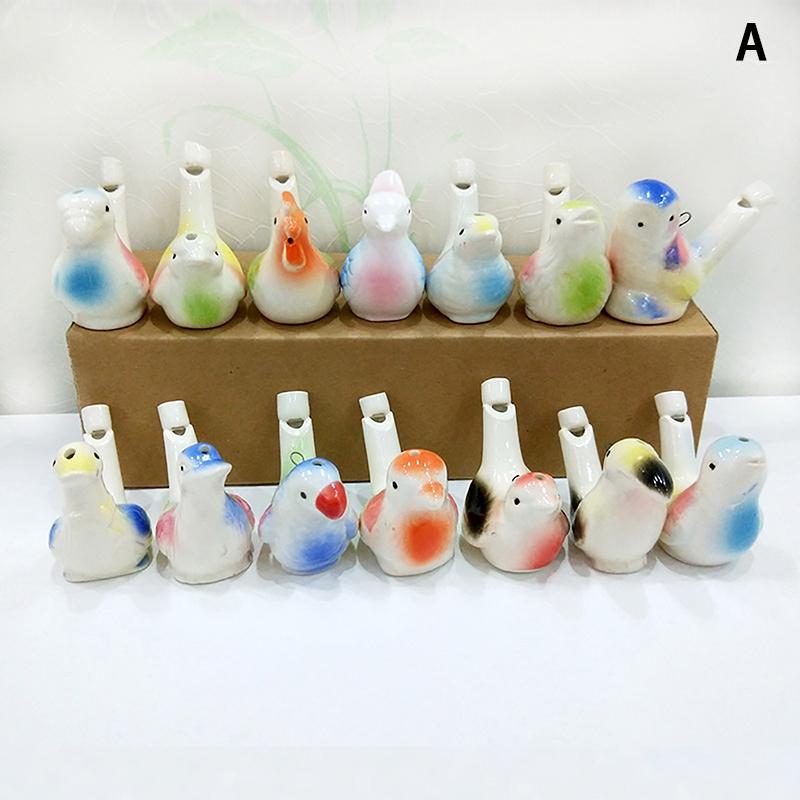 

Керамическая свистулька в виде птицы для купания, музыкальная игрушка для детей, раннее обучение, развивающая детская игрушка, музыкальный инструмент