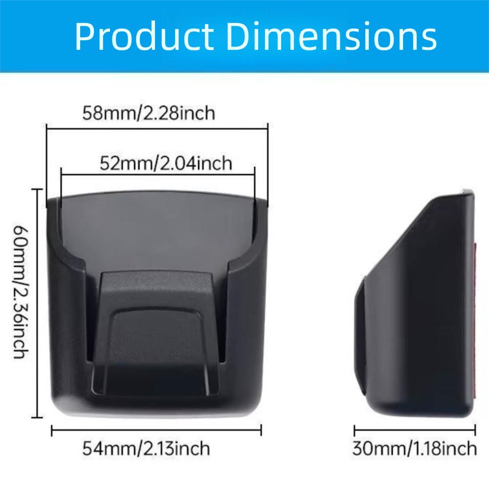 Wiederverwendbare Auto-Schlüssel-Organizer-Box Platzsparende Schlüsselaufbewahrungsbox Auto-Innenzubehör