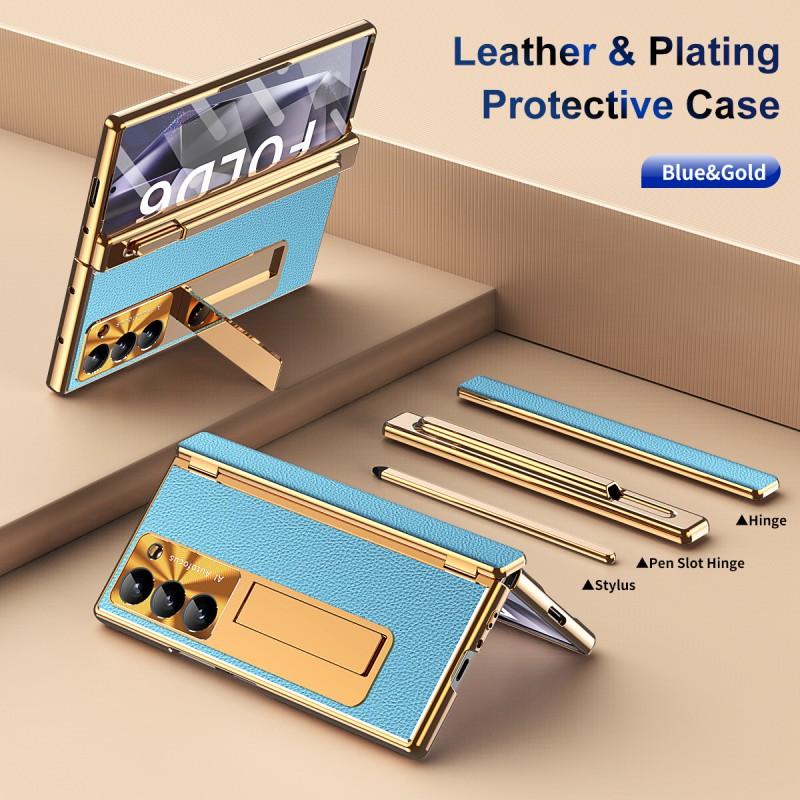 Case Galaxy Z Fold8 Fold7 Hinge Protection Pen Slot Screen Protector Shockproof Full Cover