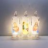 Christian Led Night Holy Family Figurine Safe Led Night Lamp Supplies
