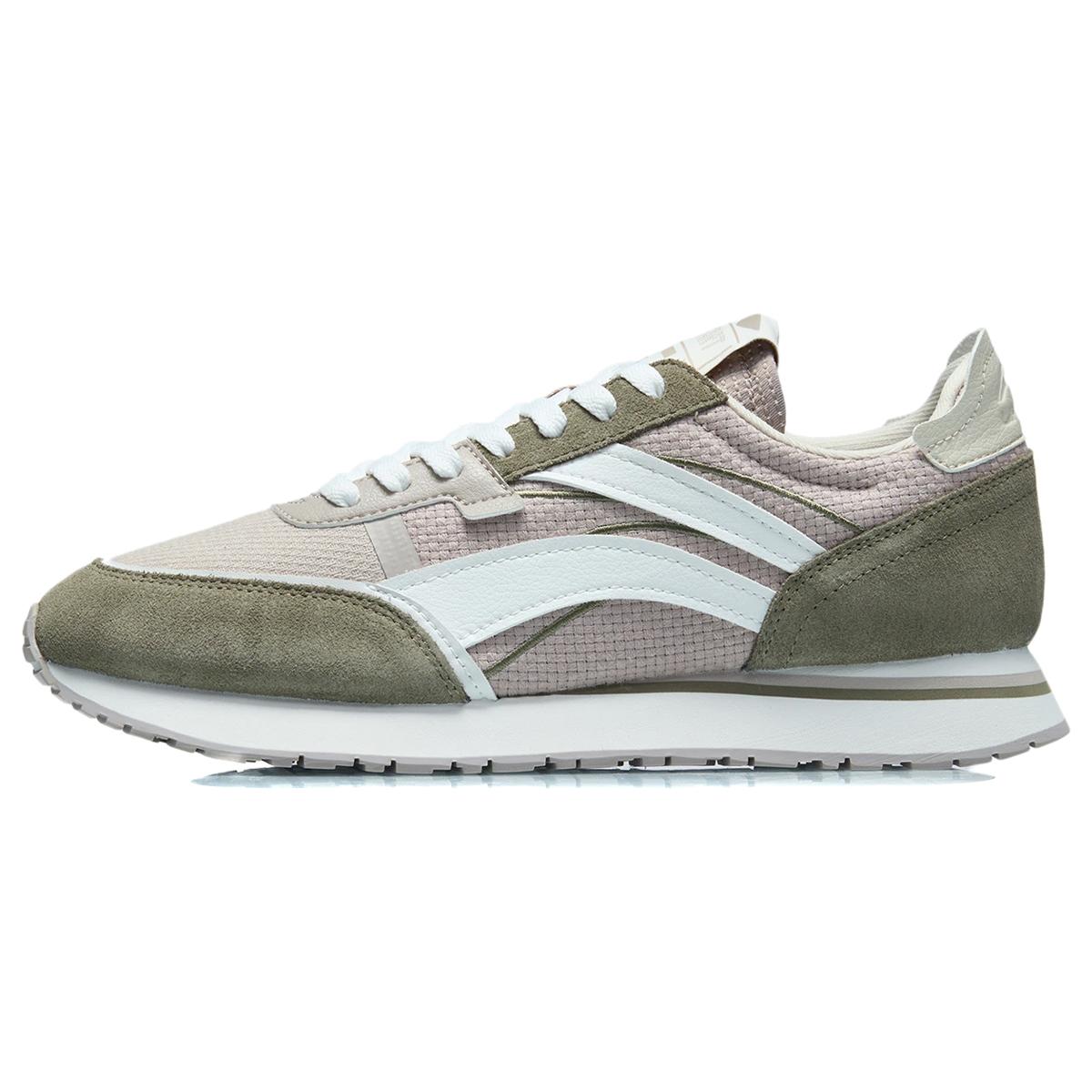 

New LiNing ChengFeng Cushioning Anti-Slip And Wear-Resistant Low-Top Skateboard Shoes Green Gray AGCR195-8 43.5