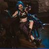 Halloween Cosplay Costume LOL Coswear League Of Legends Battle Of Two Cities Jinx Cosplay Costume Game Anime Game Cos