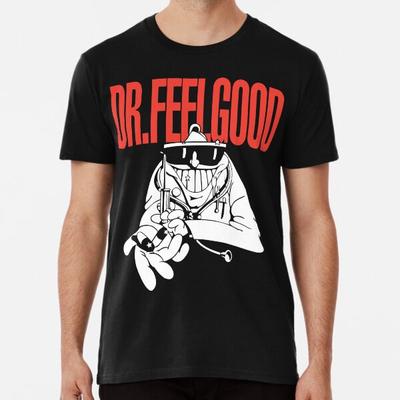 Regalo Divertente Per Animale Dr Feelgood Maglietta Grigio Scuro S-5XL Maglietta Migliore