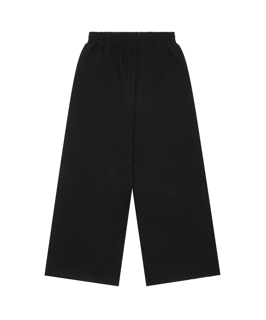 Beullaegpeopeul Shadow Loop Wide Pants_Black