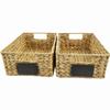 Water Hyacinth Woven Storage Basket