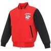 Adidas Originals Baumwolljacke Baseballkragen Lässig Buchstaben Kinderjacken Rot JM5857