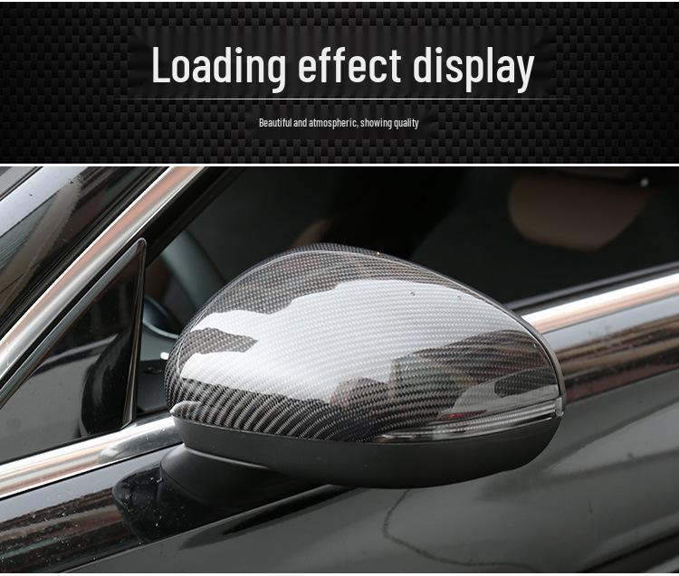 Carbon Fiber Rearview Mirror Cover for Mercedes-Benz A/CLA Class A180 A200L W177 W118