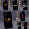 King Queen Couple Lovers Case For Samsung Galaxy M53 M13 M06 M31 M11 M35 M55 M15 M56 M36 M16 M12 M32 M52 M14 M34 M54