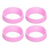 65mm Cup Holder Thermos Cup Base Protective Case Covers Pad Accessories  Silicone Cup Bottom Protective Cover Multicolor 4Pcs