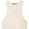 Fear of God Essentials FW22 Tank Top Eggshell Women Tops FOG-FW22-069