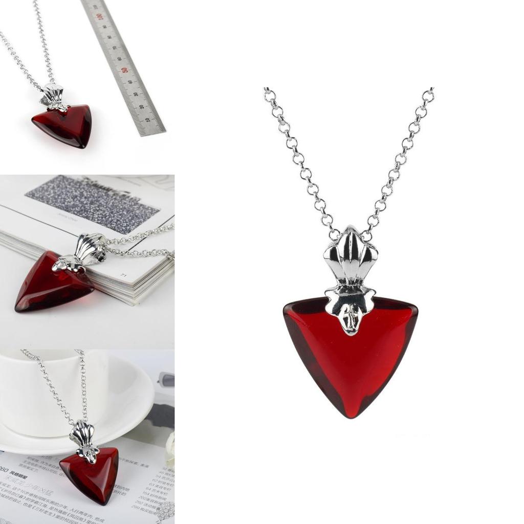 Fate Night Tohsaka Rin Collectors Edition Necklace With Heartshaped Pendant For Fans
