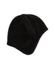 Midieomseu Sunflower Logo Ear Flap Fleece Beanie - Black